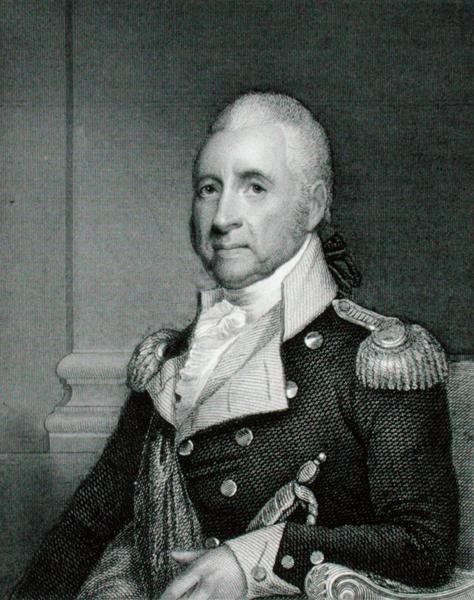 Generalmajor John Brooks (1752-1825) graviert von Asher Brown Durand (1796-1886) nach einer Kopie des Originals von James Herring (1794-1867) (Gravur) von Gilbert (after) Stuart
