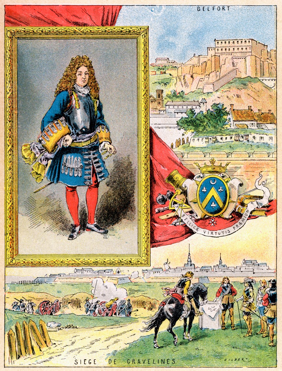 Sébastien le Prestre de Vauban, französischer Militäringenieur, 1898 von Gilbert