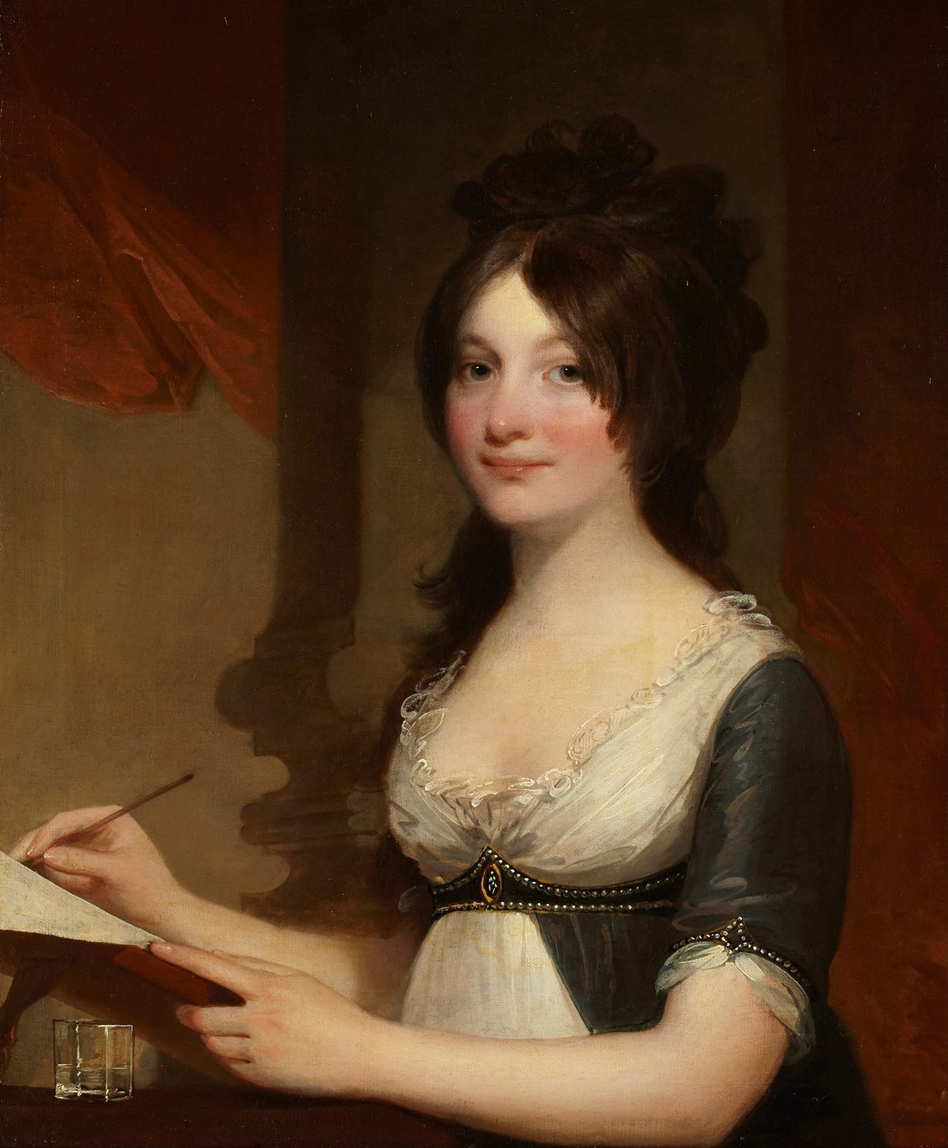 Porträt einer jungen Frau von Gilbert Stuart
