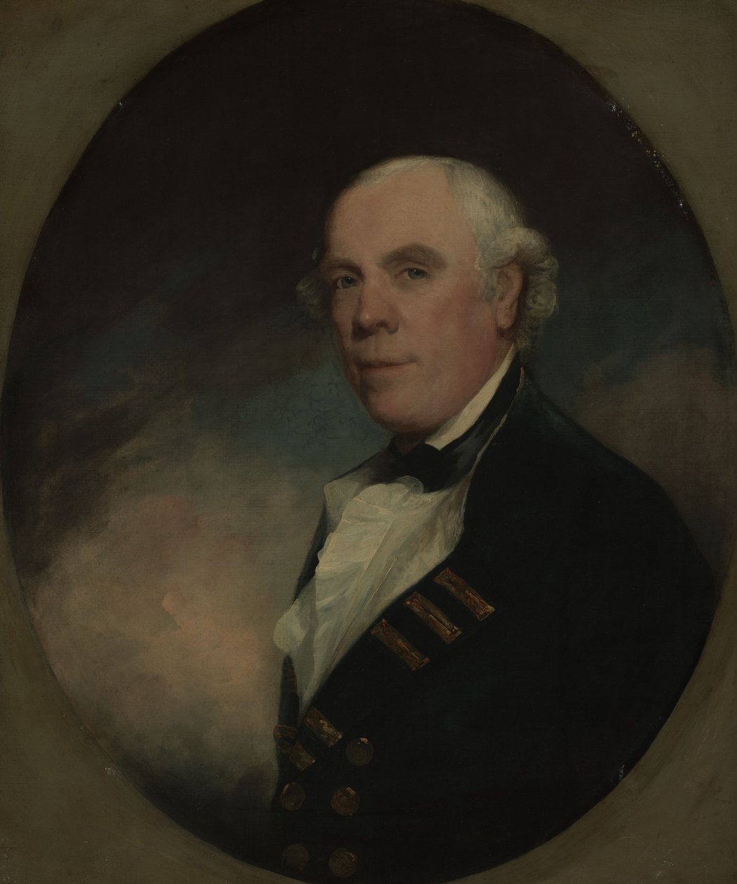 Der ehrenwerte Samuel Barrington (1729/1730-1800) von Gilbert Stuart