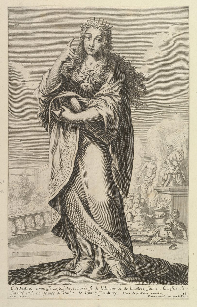 Camme, 1647 von Gilles Rousselet and Abraham Bosse