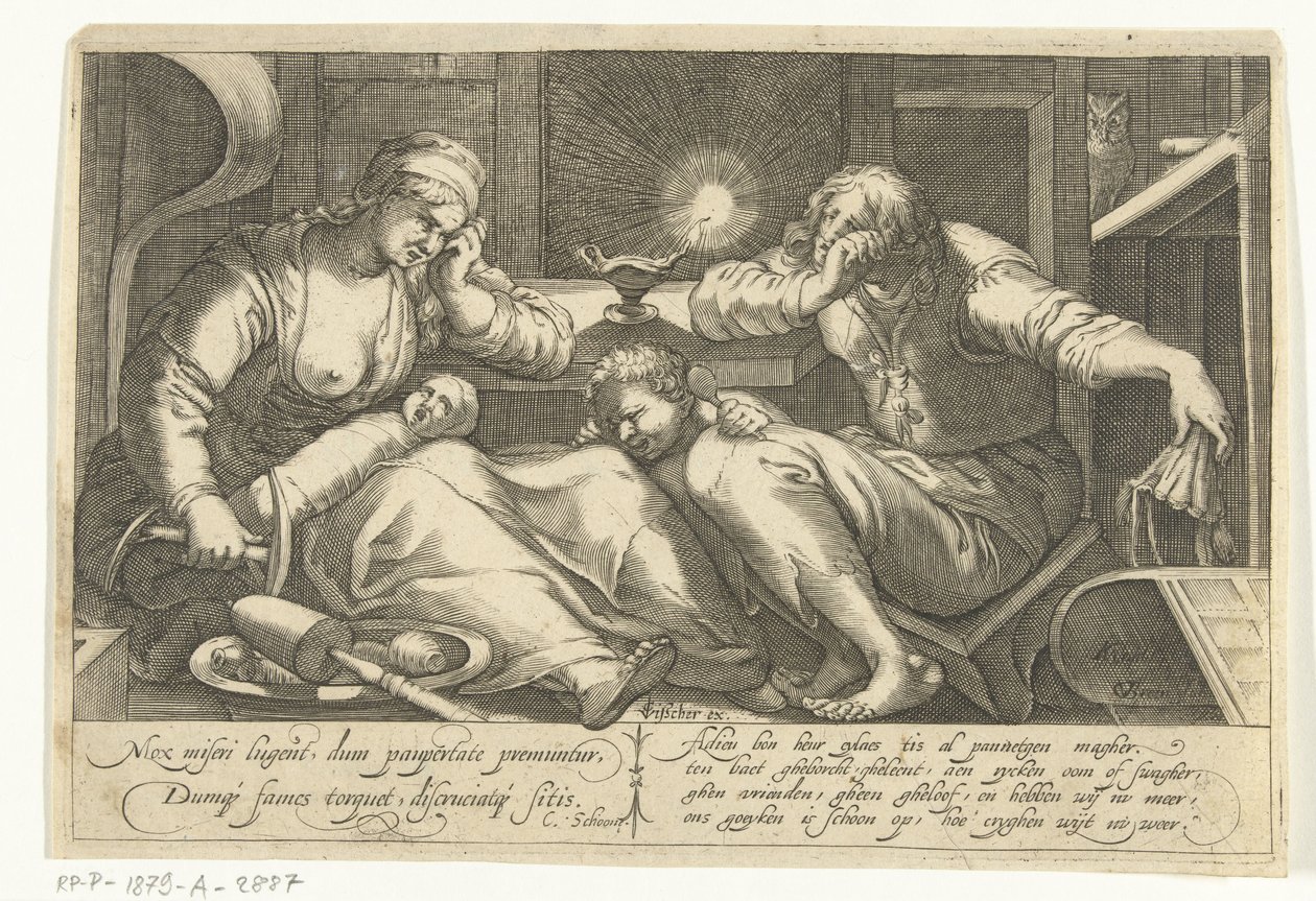 Folgen der Verschwendung in der Ehe von Gillis van Breen