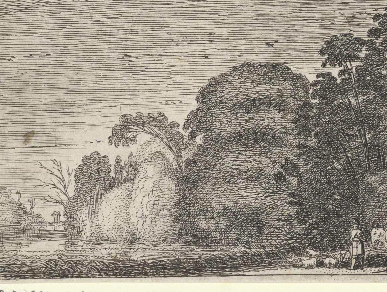 Hirte und Reiter am Waldrand von Gillis van Scheyndel (I) (possibly)