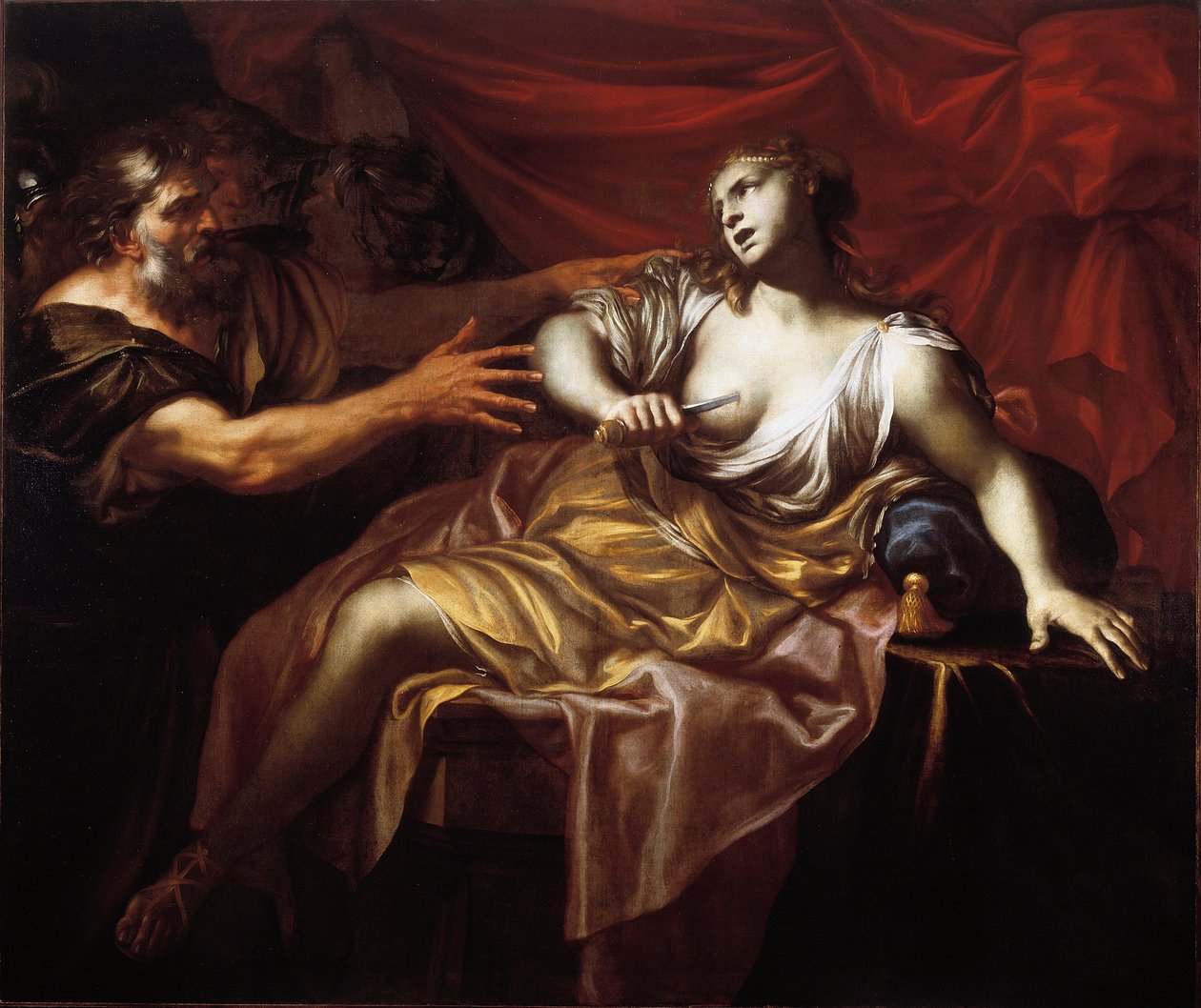 Der Selbstmord der Lucretia von Gio Raffaele Badaracco