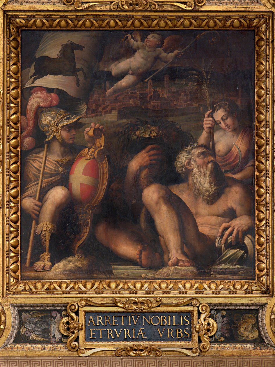 Allegorie von Arezzo von Giorgio Vasari