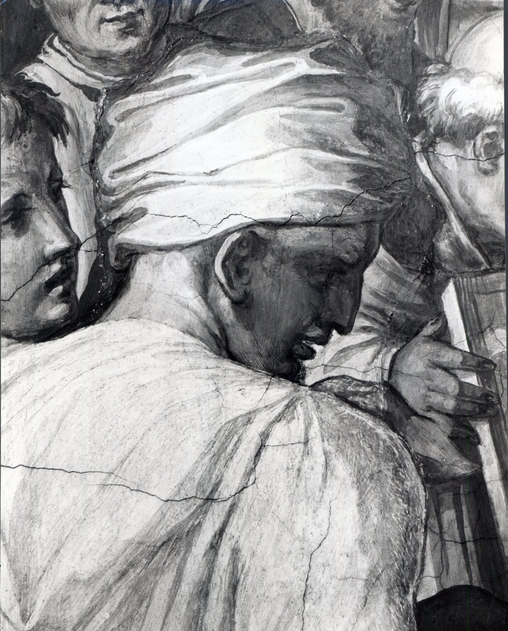 Porträt von Luca della Robbia in der Sala di Cosimo il Vecchio von Giorgio Vasari