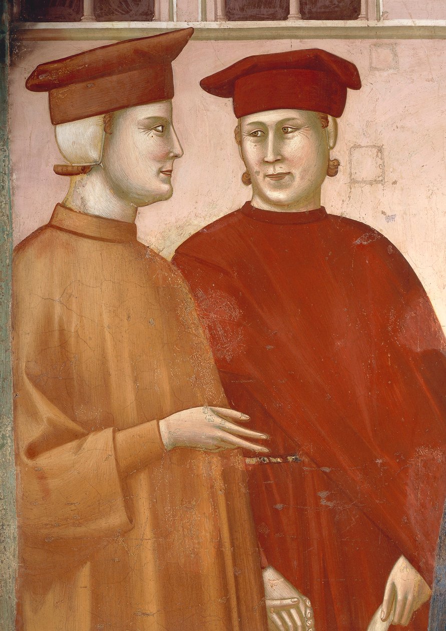 Basilika des Heiligen Franziskus von Assisi, Umbrien, Italien von Giotto (c.1266 1337)