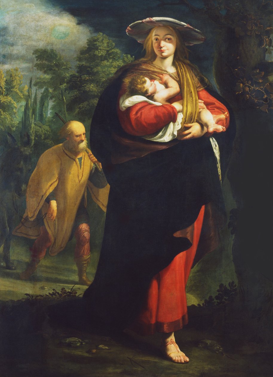 Flucht nach Ägypten von Giovanni Andrea Ansaldo