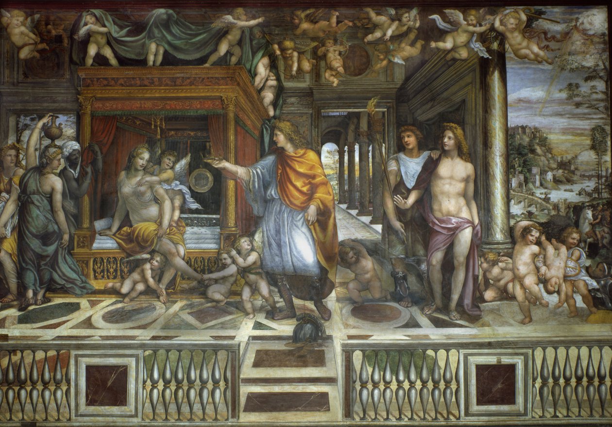 Die Hochzeit von Alexander und Roxana, ca. 1517 von Giovanni Antonio Bazzi Sodoma