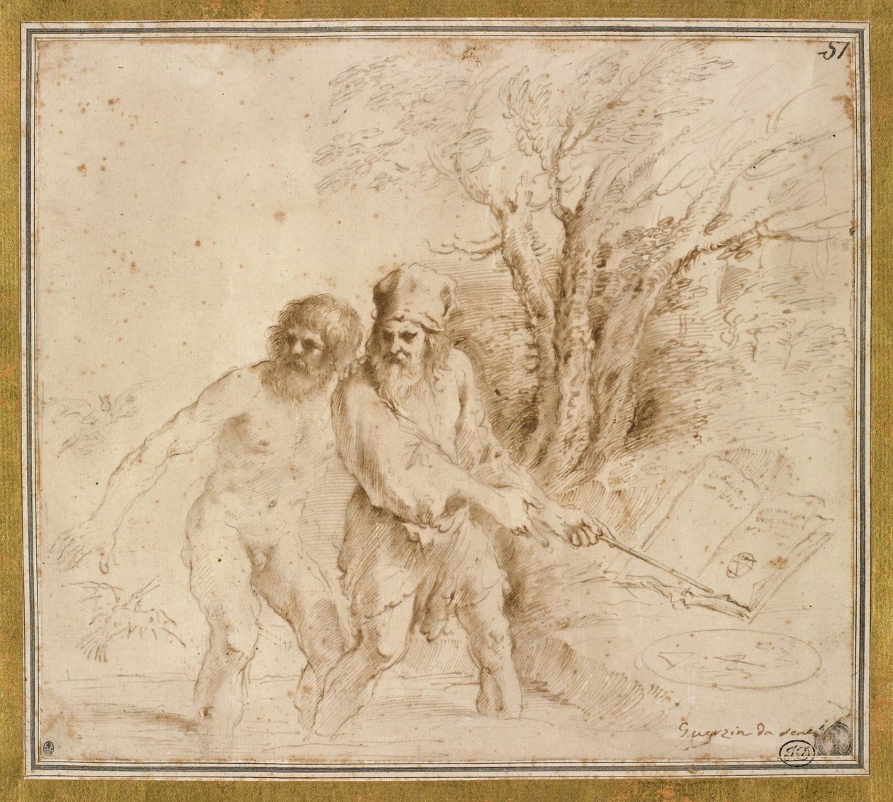 Ein astrologisches Thema von Giovanni Francesco Barbieri