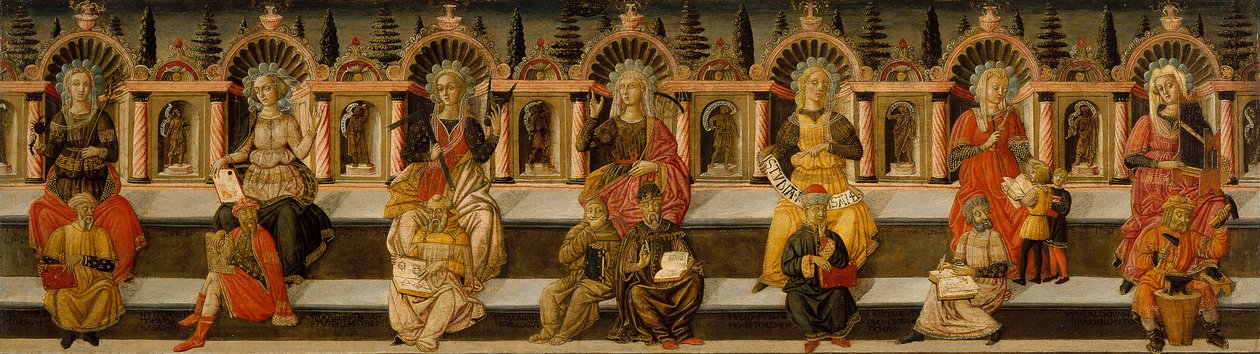Die sieben freien Künste von Giovanni ser Giovanni di Guidi