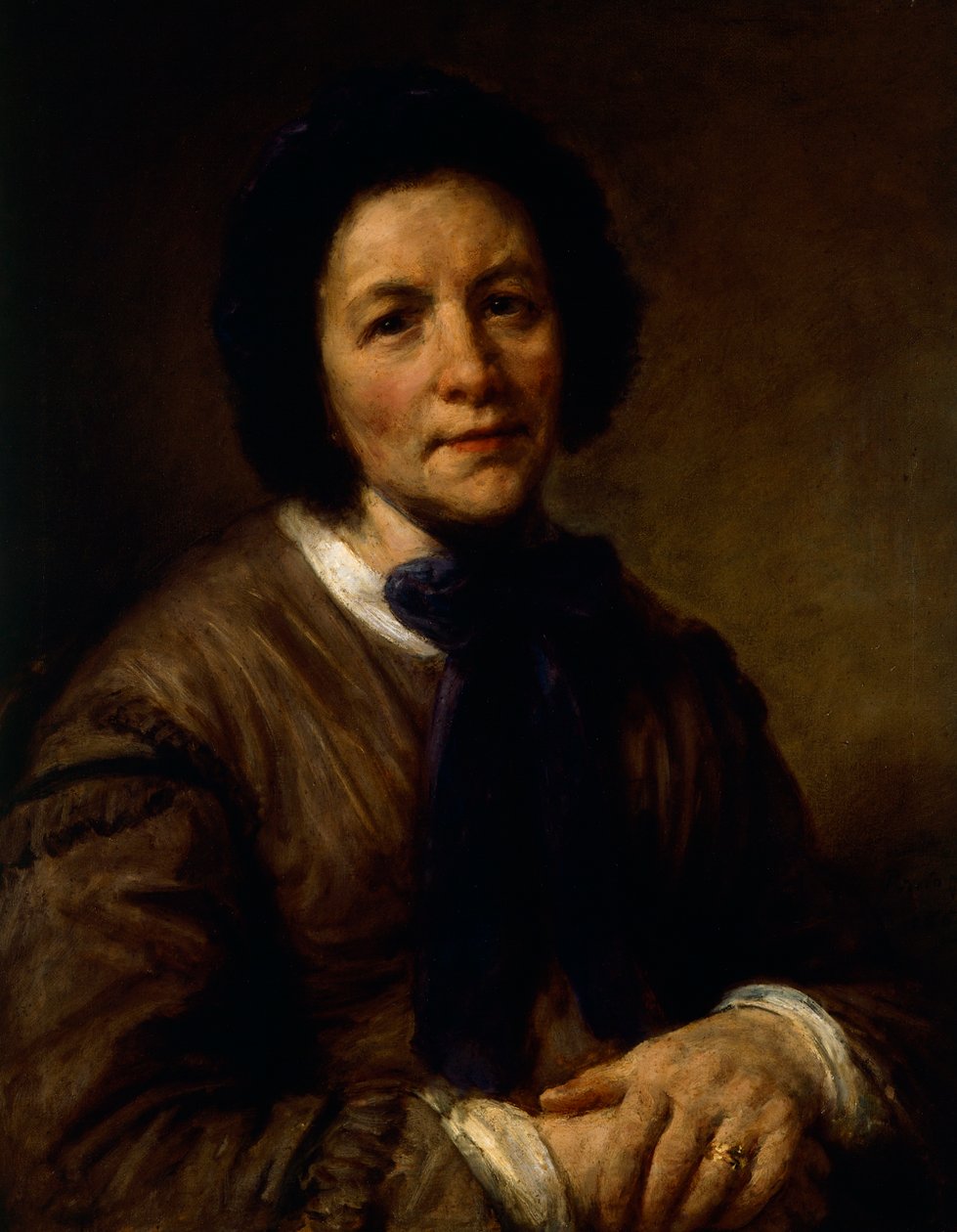 Porträt einer Dame, von Giovanni Carnovali, bekannt als Piccio (1804-1873) von Giovanni Carnovali