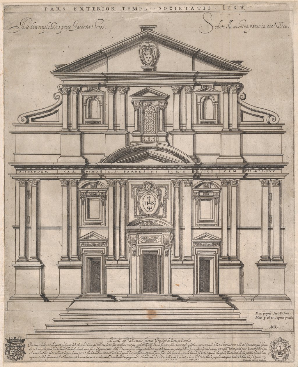 Das Gesù, Rom, aus dem 