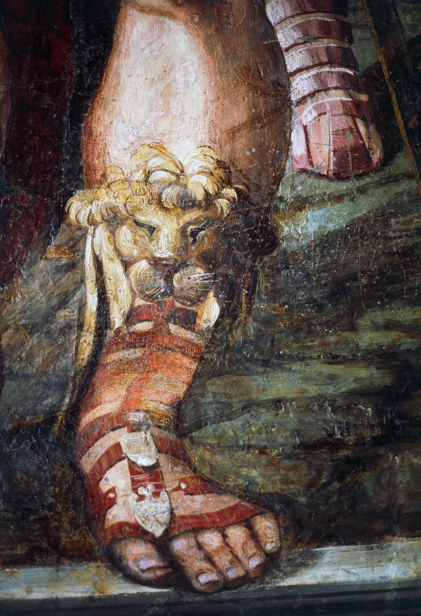 Hochzeit von Alexander dem Großen und Roxana (Detail) von Giovanni Antonio Bazzi Sodoma