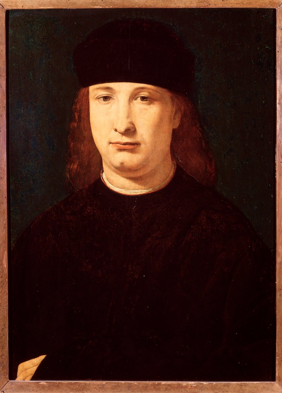 Porträt des italienischen Dichters Girolamo Casio (ca. 1500-1520) von Giovanni Antonio Boltraffio
