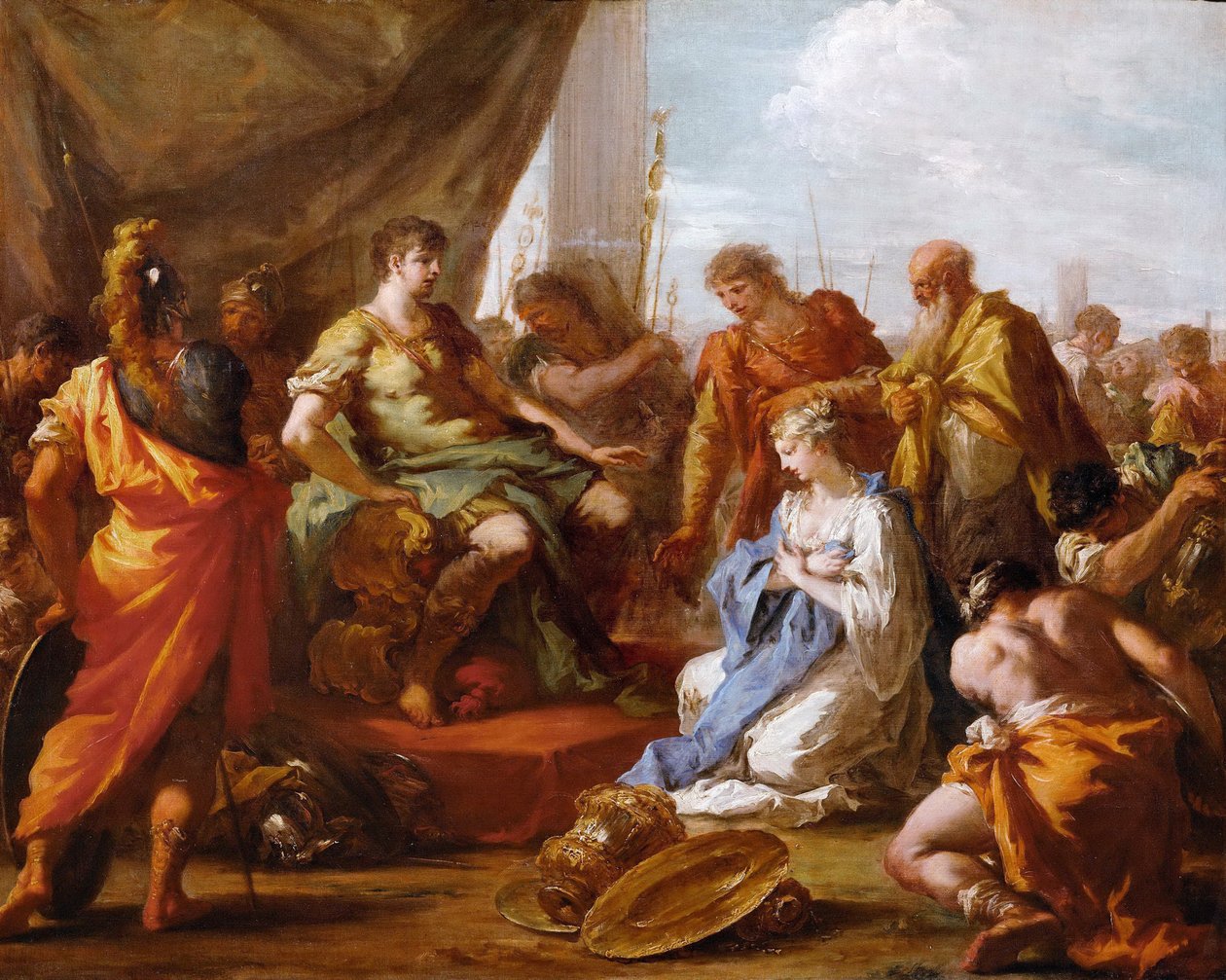 Die Mäßigung des Scipio von Giovanni Antonio Pellegrini