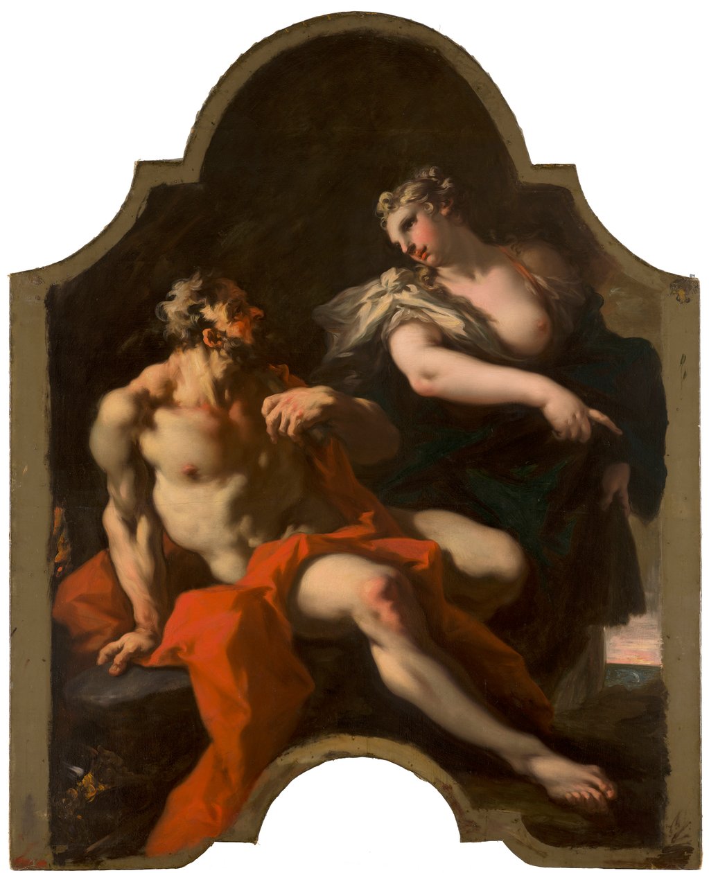 Mythologische oder allegorische Darstellung von Giovanni Antonio Pellegrini