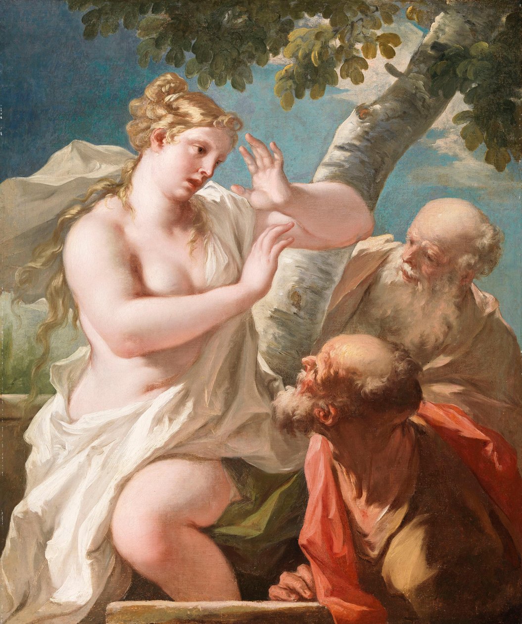 Susanna und die Ältesten von Giovanni Antonio Pellegrini