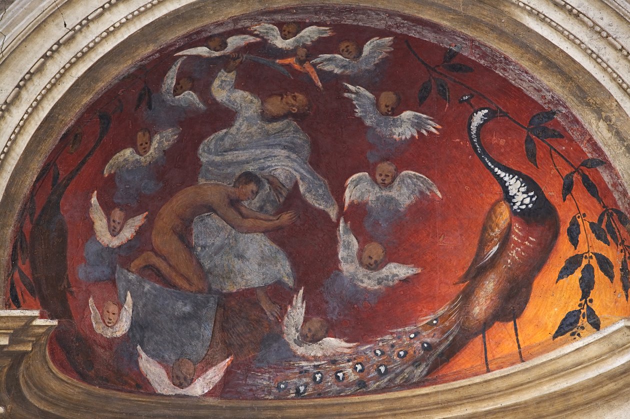 Kreuzabnahme (Detail) von Giovanni Antonio Pordenone