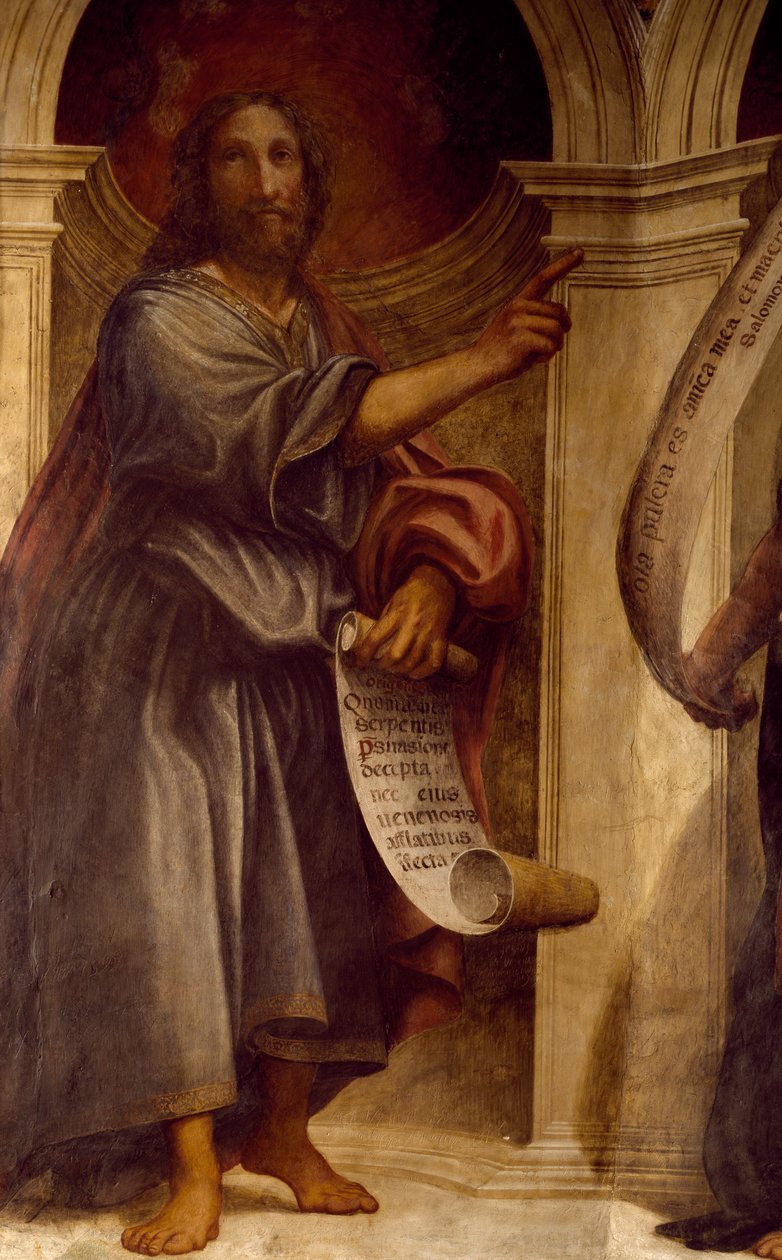 Jesaja (Detail) von Giovanni Antonio Pordenone