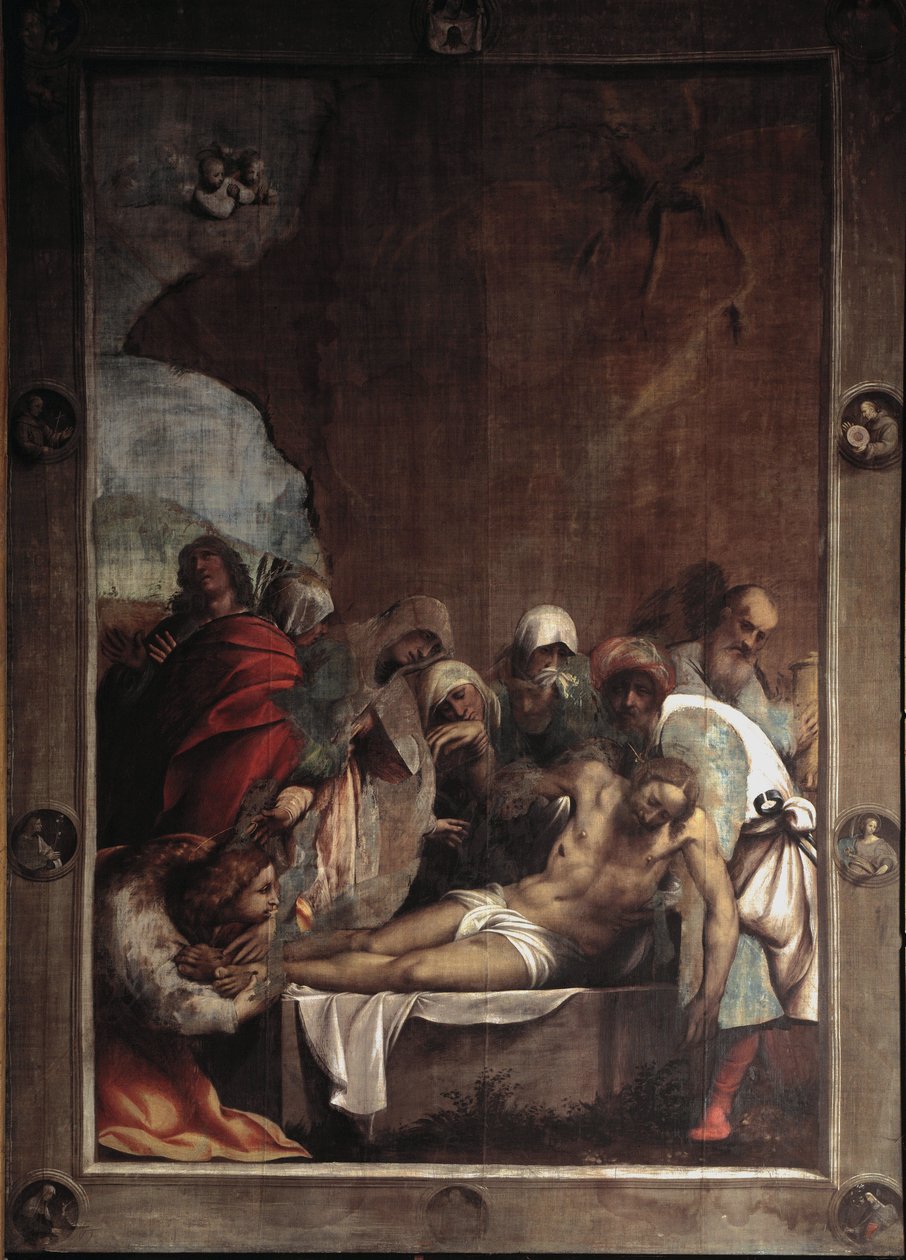 La deposition du christ (Abnahme Christi) von Giovanni Antonio Pordenone