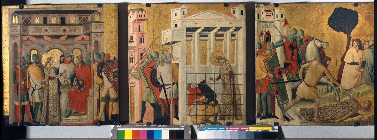 Geschichten von Sankt Kolumba von Giovanni Baronzio da Rimini