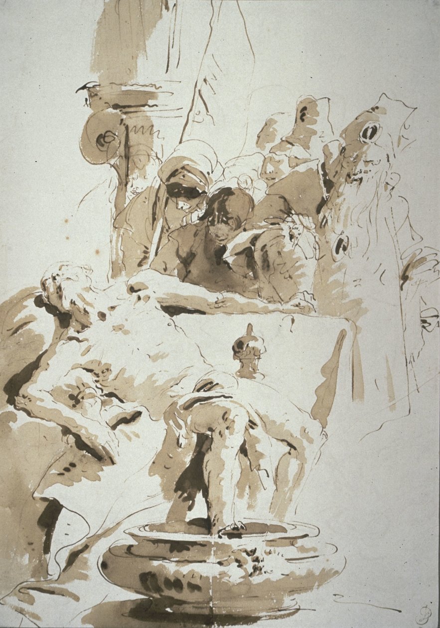 Fantasie über den Tod des Seneca von Giovanni Battista Tiepolo
