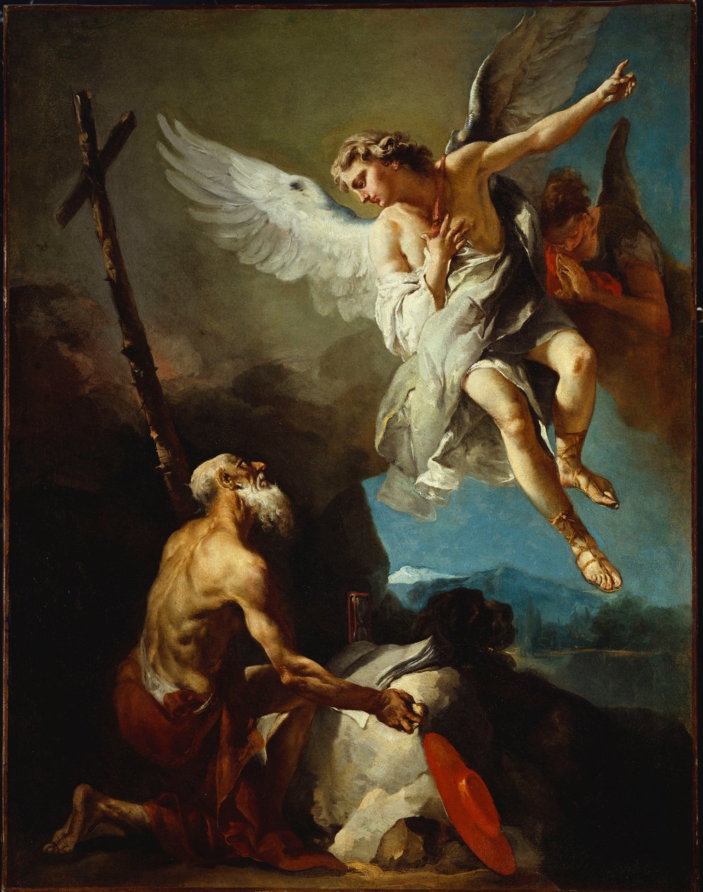 Die Vision des heiligen Hieronymus von Giovanni Battista Tiepolo