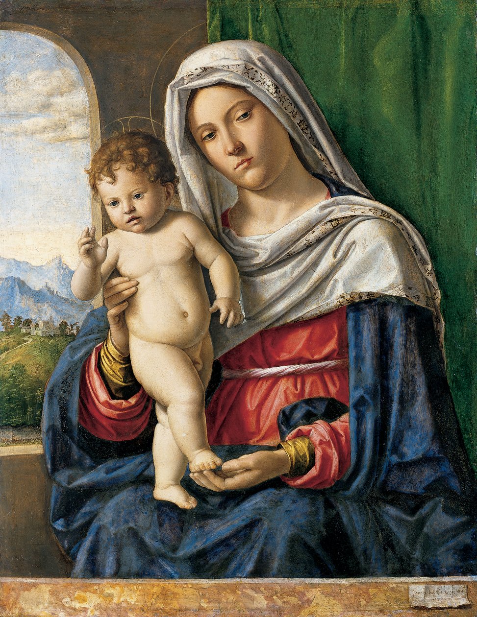 Jungfrau und Kind, ca. 1500-1504 von Giovanni Battista Cima da Conegliano