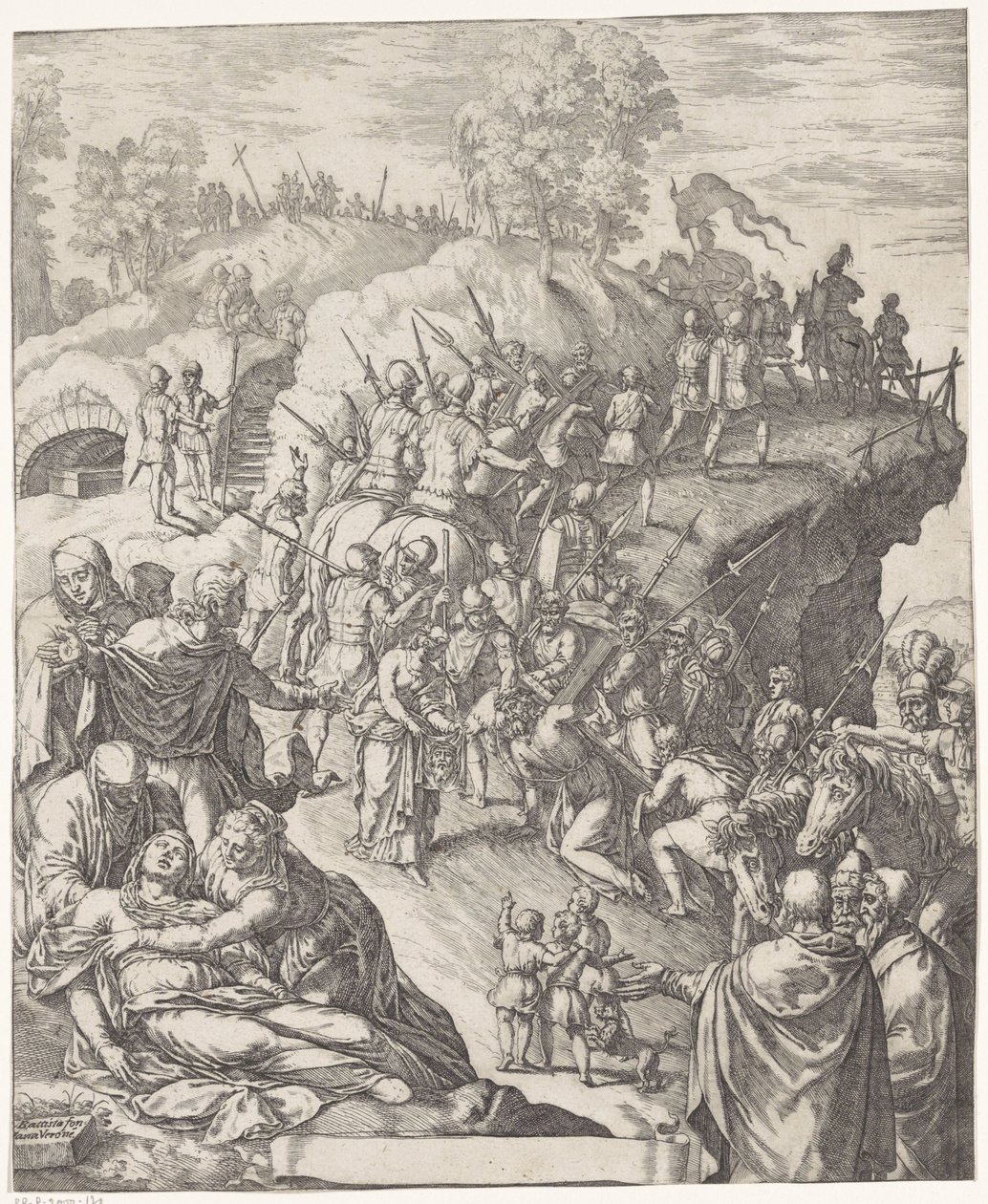 Die Kreuztragung von Giovanni Battista Fontana