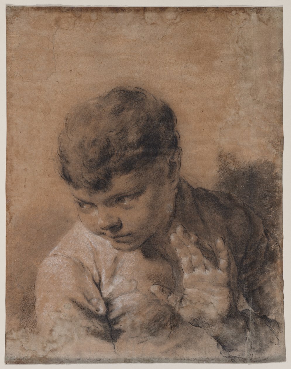 Ein Porträt des Sohnes des Künstlers Giacomo von Giovanni Battista Piazzetta