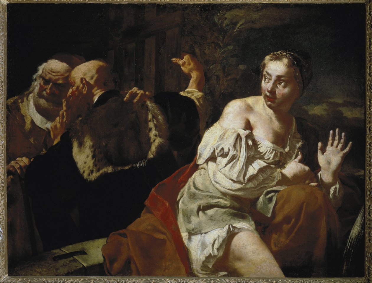 Susanna und die Ältesten von Giovanni Battista Piazzetta