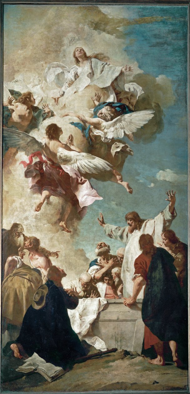 Die Himmelfahrt der Jungfrau von Giovanni Battista Piazzetta