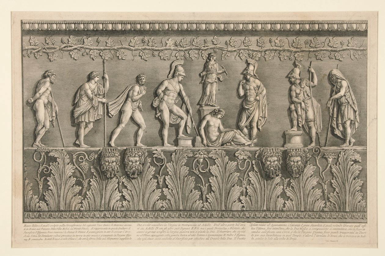 Basso Rilievo, il qual von Giovanni Battista Piranesi