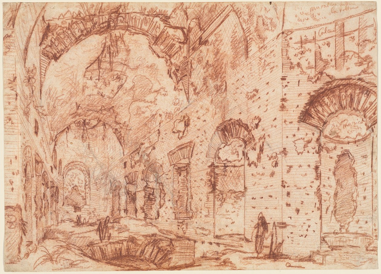 Der "Canopus" der Villa Adriana in Tivoli von Giovanni Battista Piranesi