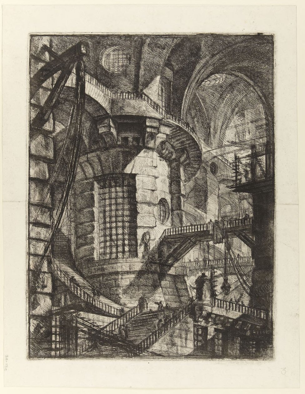 Der Runde Turm von Giovanni Battista Piranesi