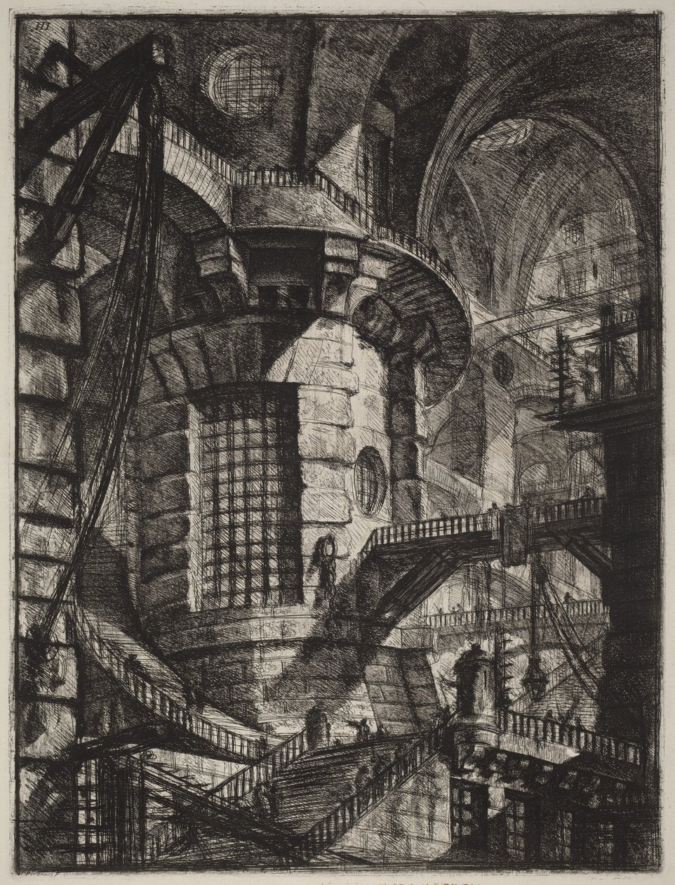 Der Rundturm von Giovanni Battista Piranesi