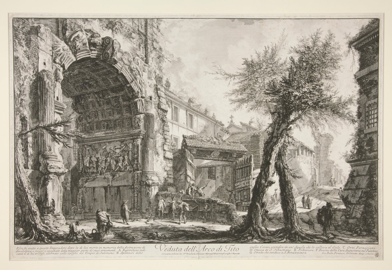Veduta dell von Giovanni Battista Piranesi