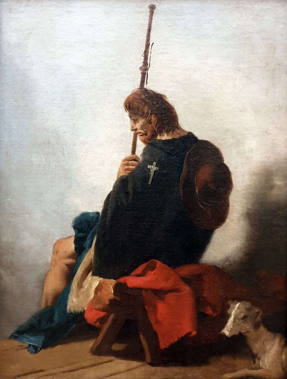 Der Heilige Rochus von Giovanni-Battista Tiepolo: Kunstdruck