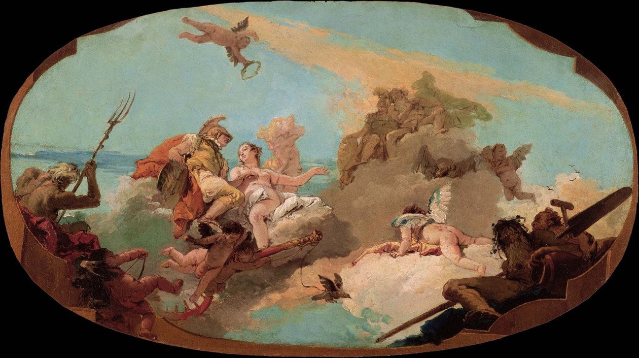 Die Apotheose des Admirals Vittor Pisani von Giovanni Battista Tiepolo