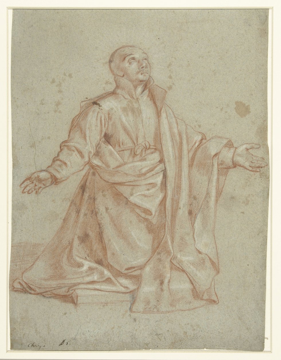 Der heilige Ignatius von Loyola im Gebet von Giovanni Battista del Cairo