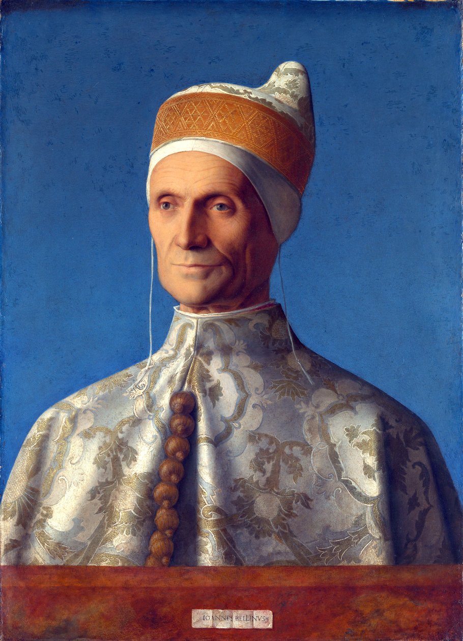Porträt des Dogen Leonardo Loredan von Giovanni Bellini