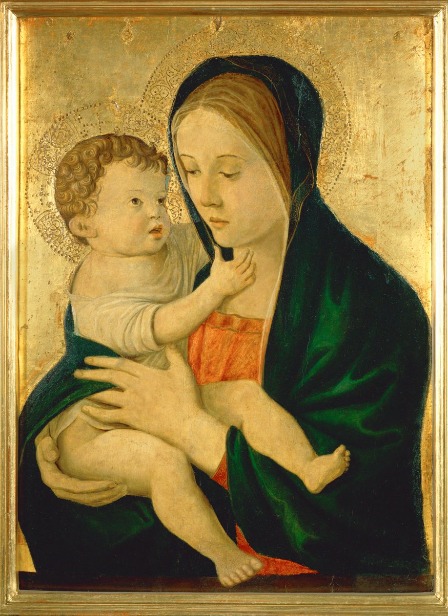 Madonna, um 1475 von Giovanni Bellini