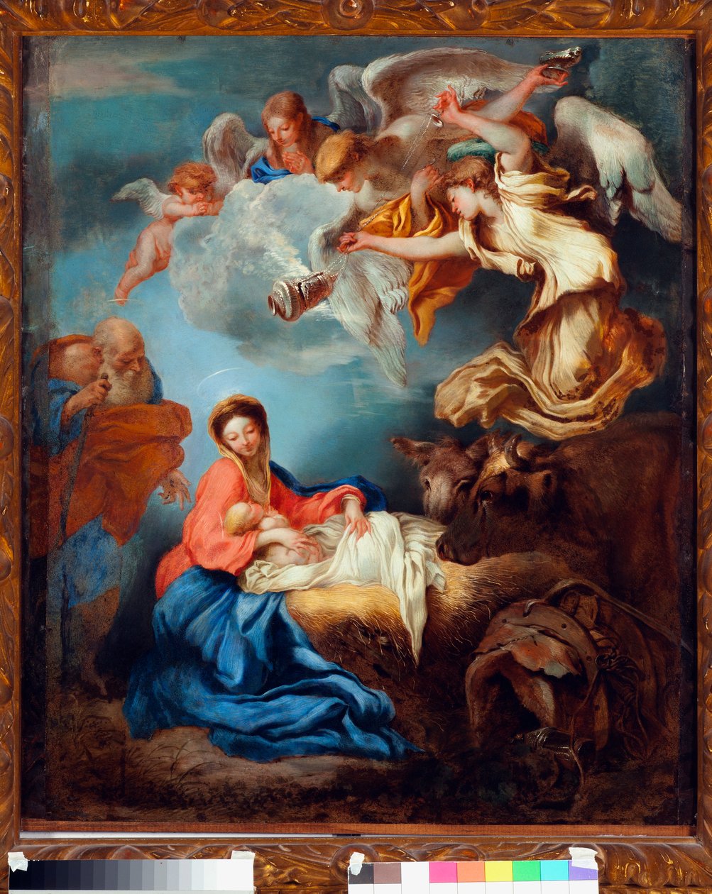 Geburt Christi von Giovanni Benedetto Castiglione