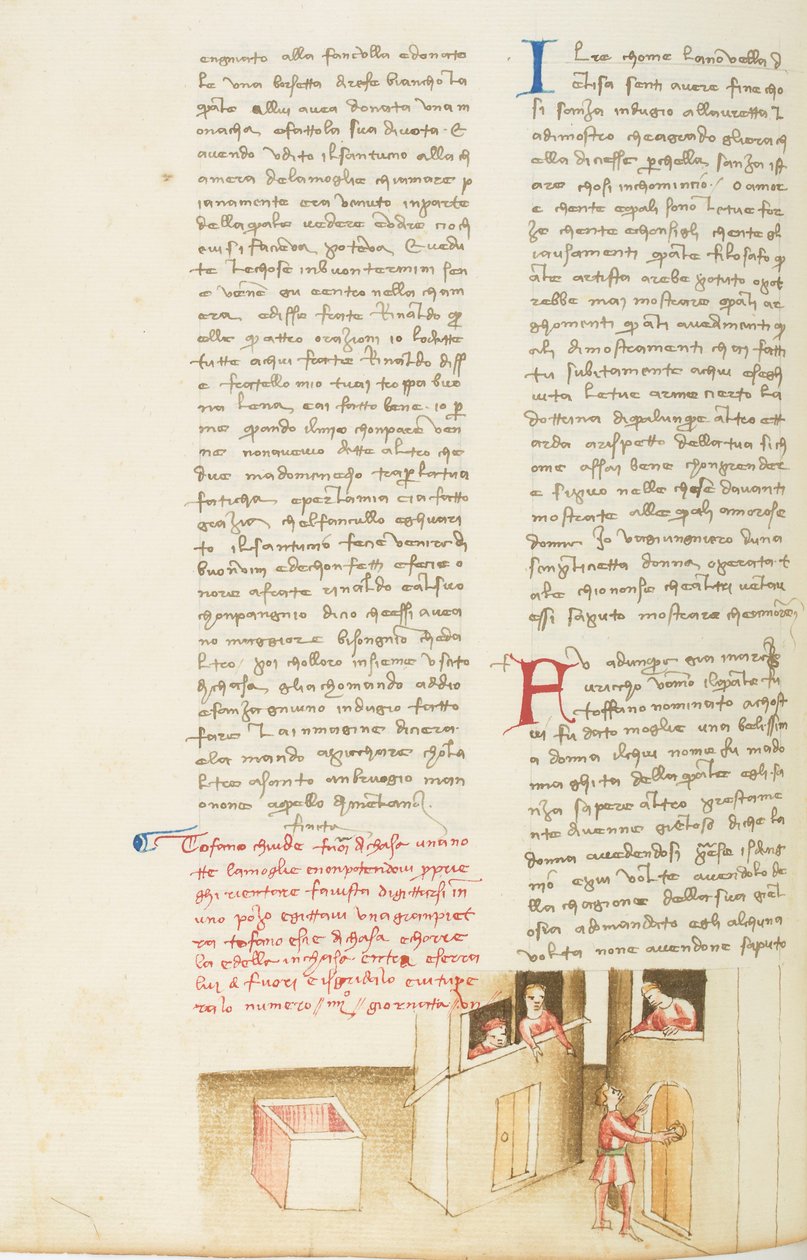 Dekameron, Die Ertrunkene; Tofano an seiner Haustür, Siebter Tag, Novelle 4 von Giovanni Boccaccio
