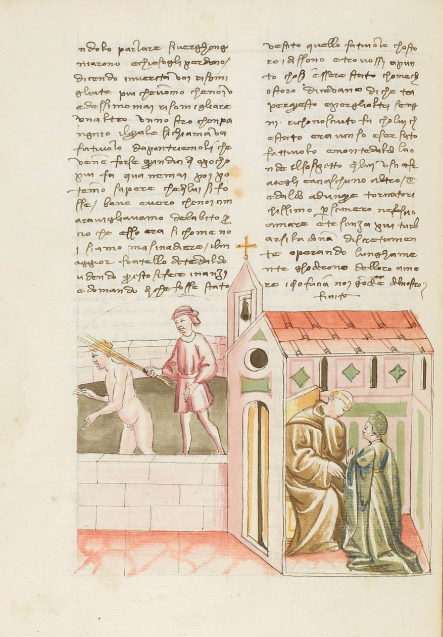 Dekameron, Eine Saison im Fegefeuer: Feronde im Fegefeuer, Sechster Tag, Novelle 1 von Giovanni Boccaccio