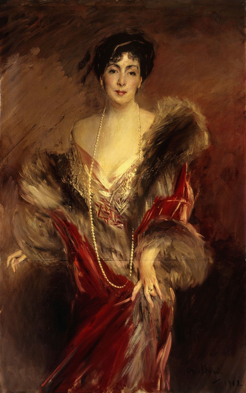 Porträt von Josefina A. de Errazuriz, 1912 von Giovanni Boldini