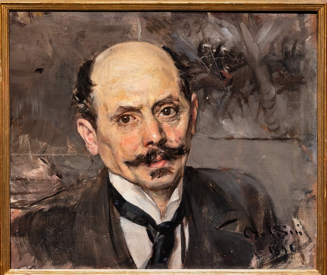 Porträt des Malers J.B. Edouard Detaille (Detail) von Giovanni Boldini