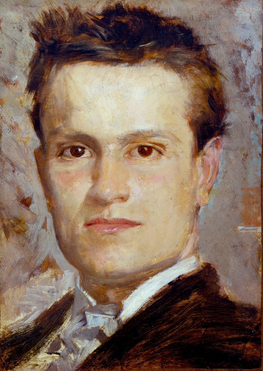 Selbstporträt, ca. 1865 von Giovanni Boldini
