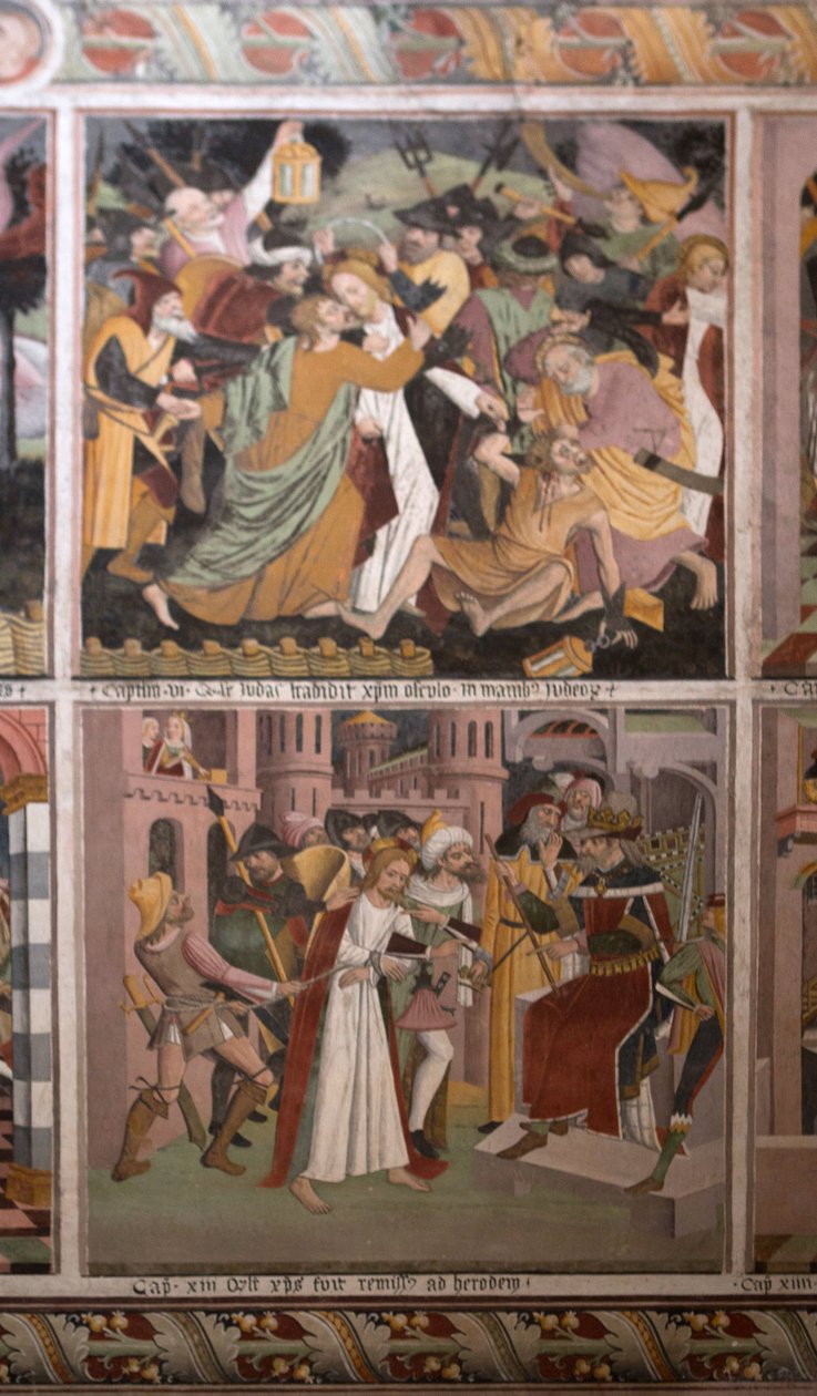 Szenen aus dem Leben Christi, ca. 1492 von Giovanni Canavesio